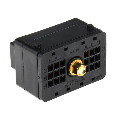 Cinch, Modice Automotive Connector Socket 18 Way, Crimp Termination