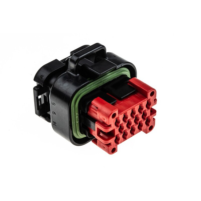 TE Connectivity, AMPSEAL Automotive Connector Plug 14 Way