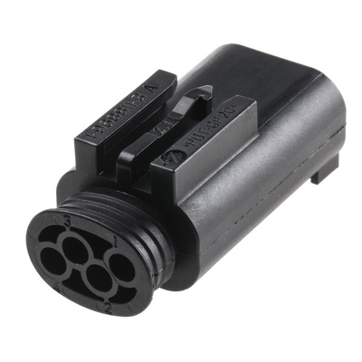 TE Connectivity, Micro Quadlok System Automotive Connector Plug 4 Way