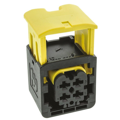 TE Connectivity, HDSCS Automotive Connector Socket 4 Way
