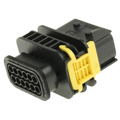 TE Connectivity, HDSCS Automotive Connector Plug 12 Way