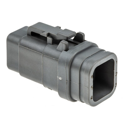 Deutsch, DTM Automotive Connector Plug 6 Way, Crimp Termination