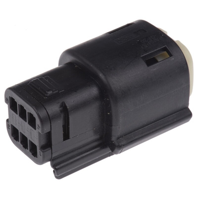 Molex, MX150 Automotive Connector Socket 6 Way, Crimp Termination