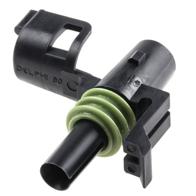 Delphi, Weather-Pack Automotive Connector Socket 1 Way, Crimp Termination