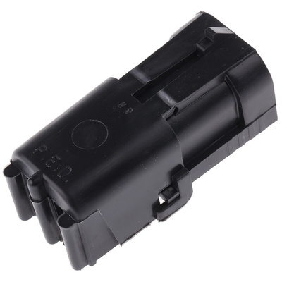 Delphi, Weather-Pack Automotive Connector Plug 4 Way, Crimp Termination