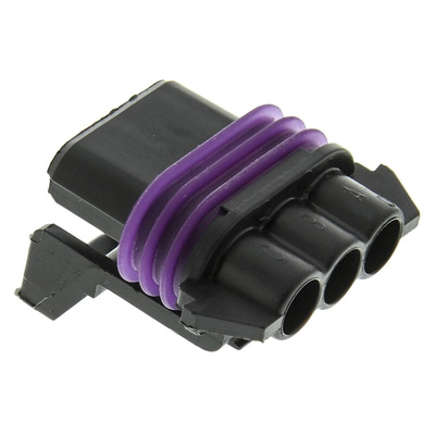 Delphi, Metri-Pack 150 Automotive Connector Socket 3 Way, Crimp Termination