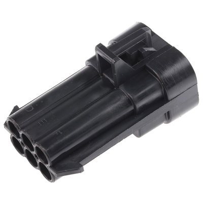 Delphi, Metri-Pack 150 Automotive Connector Plug 6 Way, Crimp Termination
