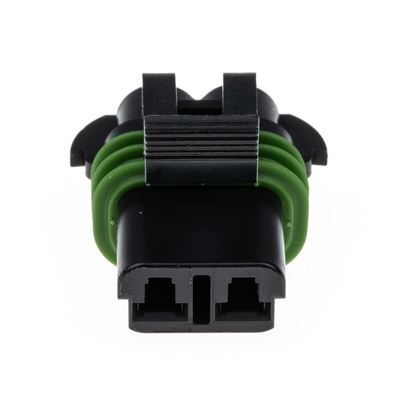 Delphi, Metri-Pack 280 Automotive Connector Socket 2 Way, Crimp Termination
