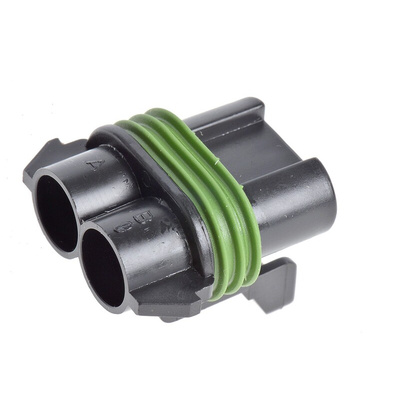 Delphi, Metri-Pack 630 Automotive Connector Socket 2 Way, Crimp Termination
