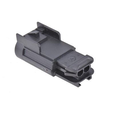 Delphi, GT 150 Automotive Connector Plug 2 Way, Crimp Termination