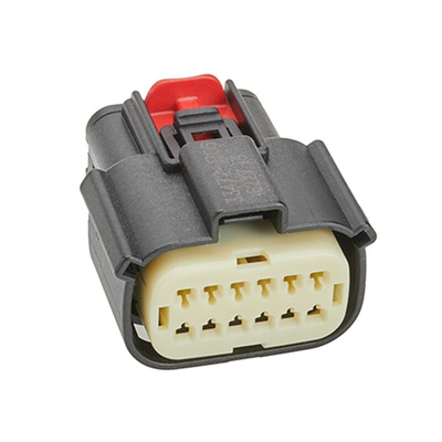 Molex, MX150 Automotive Connector Socket 12 Way, Crimp Termination