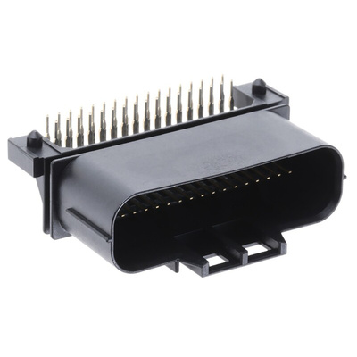 JAE Automotive Connector Plug 34 Way, Solder Termination