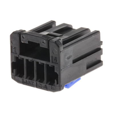 JST, HCH Automotive Connector Socket 4 Way, Crimp Termination