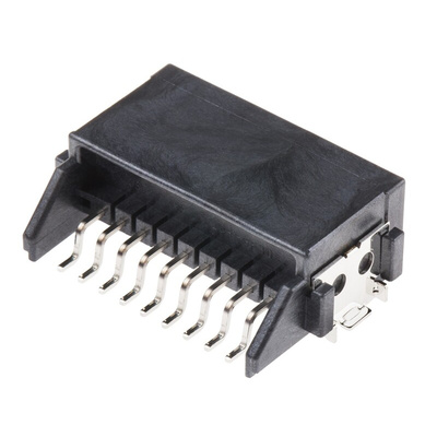 JST, HCH Automotive Connector Plug 9 Way, Solder Termination