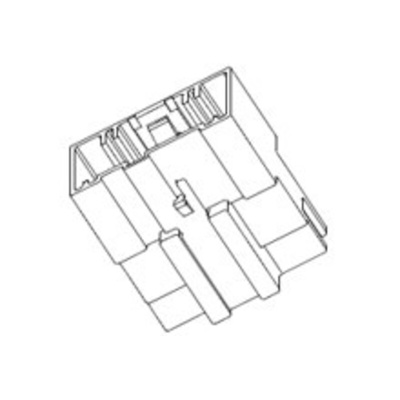 Molex Automotive Connector Plug 16 Way, Crimp Termination