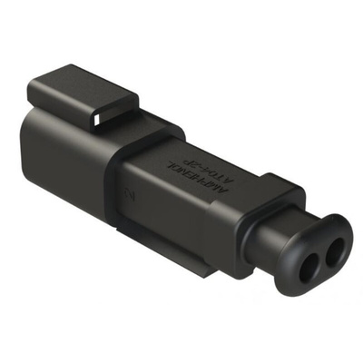 Amphenol Industrial, AT Cable connector Plug 2 Way, Crimp Termination