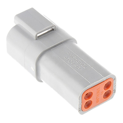 Amphenol Industrial, AT Automotive Connector Socket 4 Way