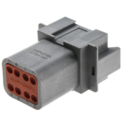Amphenol Industrial, AT Automotive Connector Socket 8 Way
