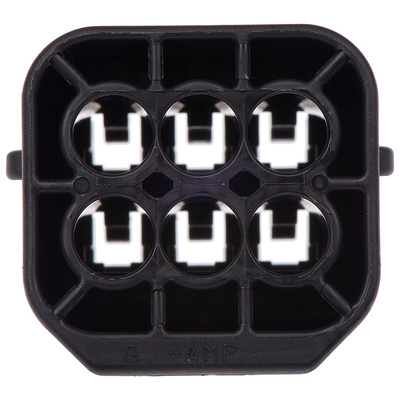 TE Connectivity, Econoseal J Mk II+ Automotive Connector Socket 6 Way