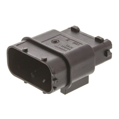 TE Connectivity, AMP MCP 1.5/2.8 Automotive Connector Plug 12 Way