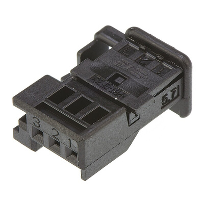 TE Connectivity, Micro Quadlok System Automotive Connector Socket 3 Way