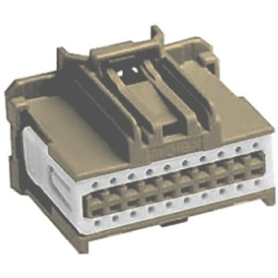 Molex, Stac64 Automotive Connector Socket 20 Way, Crimp Termination