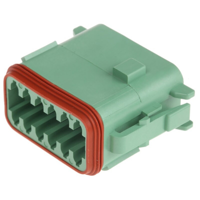 Deutsch, DT Automotive Connector Plug 12 Way, Crimp Termination