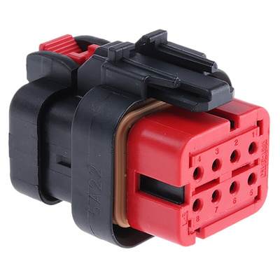 TE Connectivity, AMPSEAL 16 Automotive Connector Socket 8 Way