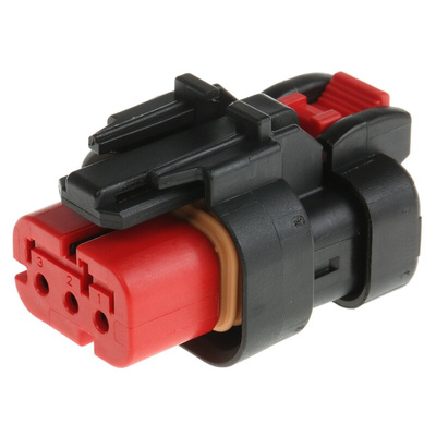 TE Connectivity, AMPSEAL 16 Automotive Connector Socket 3 Way