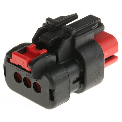 TE Connectivity, AMPSEAL 16 Automotive Connector Socket 3 Way