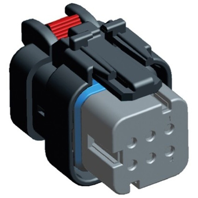 TE Connectivity, AMPSEAL 16 Automotive Connector Socket 6 Way