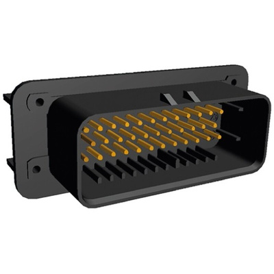 TE Connectivity, AMPSEAL Automotive Connector Plug 35 Way, Solder Termination