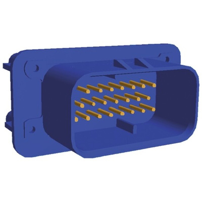 TE Connectivity, AMPSEAL Automotive Connector Plug 23 Way, Solder Termination