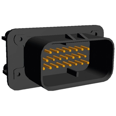 TE Connectivity, AMPSEAL Automotive Connector Plug 23 Way, Solder Termination