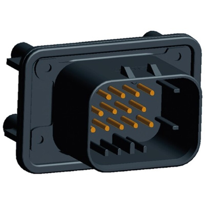 TE Connectivity, AMPSEAL Automotive Connector Plug 14 Way, Solder Termination