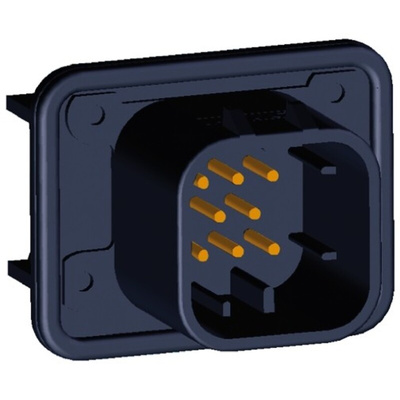 TE Connectivity, AMPSEAL Automotive Connector Plug 8 Way, Solder Termination
