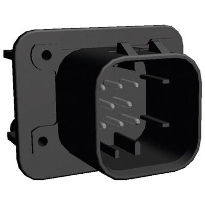 TE Connectivity, AMPSEAL Automotive Connector Plug 8 Way, Solder Termination