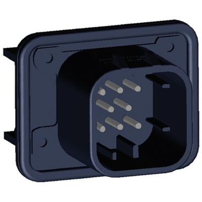 TE Connectivity, AMPSEAL Automotive Connector Plug 8 Way, Solder Termination