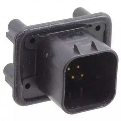 TE Connectivity, AMPSEAL Automotive Connector Plug 8 Way, Solder Termination