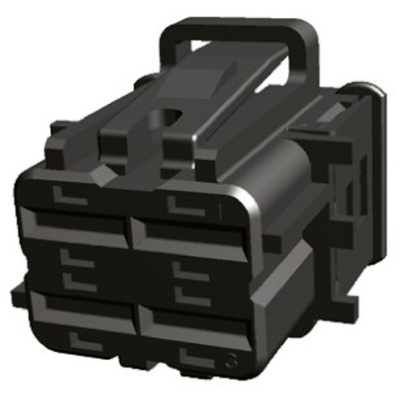 TE Connectivity, AMP MCP 6.3 Automotive Connector Socket 4 Way
