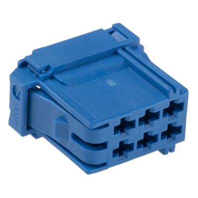 TE Connectivity, AMP MCP 2.8 Automotive Connector Socket 6 Way