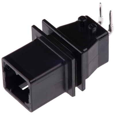 JAE, MX44 Automotive Connector Plug 2 Way, Solder Termination