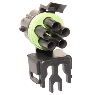Delphi, Weather-Pack Automotive Connector Plug 5 Way, Crimp Termination