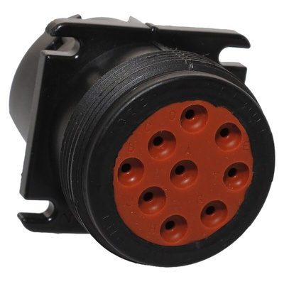 Delphi, HES Automotive Connector Plug 9 Way, Crimp Termination