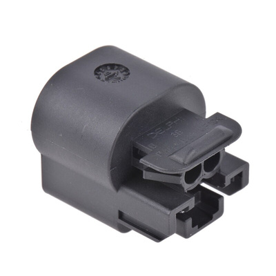 Delphi, GT 150 Automotive Connector Socket 2 Way, Crimp Termination