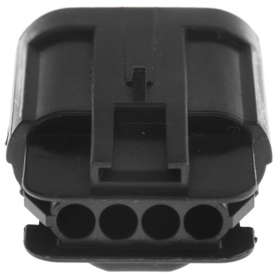 Delphi, GT 150 Automotive Connector Plug 4 Way, Crimp Termination