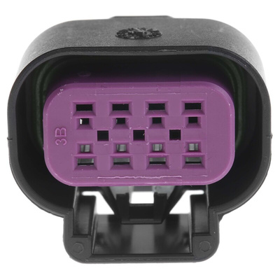Delphi, GT 150 Automotive Connector Socket 8 Way, Crimp Termination