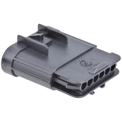 Delphi, GT 150 Automotive Connector Plug 6 Way, Crimp Termination