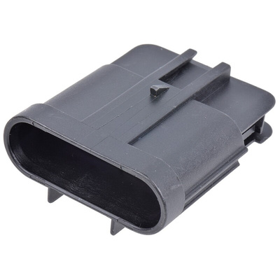 Delphi, GT 150 Automotive Connector Plug 6 Way, Crimp Termination