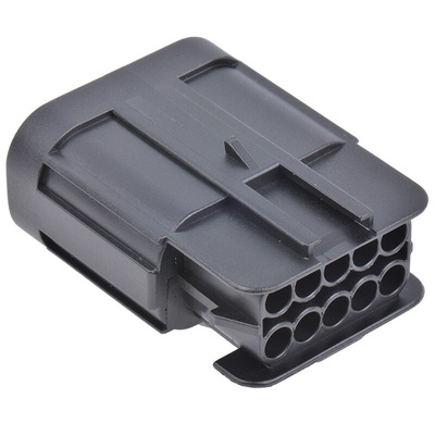Delphi, GT 150 Automotive Connector Plug 10 Way, Crimp Termination